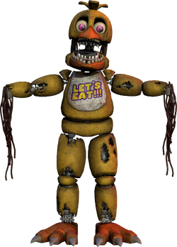 Withered chica actually scares me 😳 #foryou #viral #tiktok #fnaf #ult