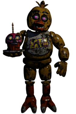 ArtStation - unwithered chica and withered chica