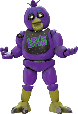 Blacklight UCN Funtime Chica - Download Free 3D model by Cade