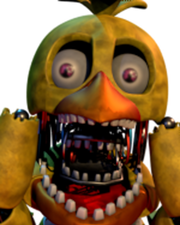 withered chica action figure