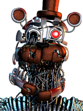 Funtime Freddy transforms into Molten Freddy behind desk - Five Nights at  Freddy's: Security Breach 