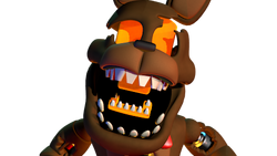 Apparently during the first frame of his jumpscare, Jack-O-Bonnie isn't lit  up. Creepy. : r/fivenightsatfreddys