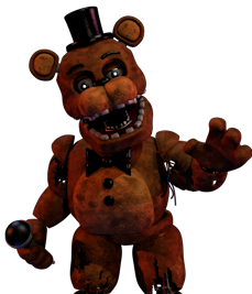 Download HD Nightmare Withered Freddy - Five Nights At Freddy's