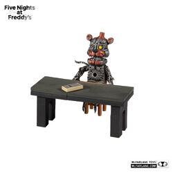 Funtime Freddy transforms into Molten Freddy behind desk - Five Nights at  Freddy's: Security Breach 