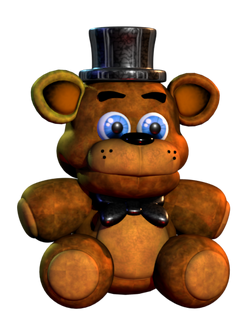 Freddy Plush FNAF Toy Five Nights Nightmare Fred Bear Gold Flush