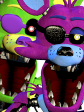 Blacklight foxy plush clearance