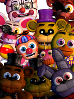 TODOS OS ANIMATRONICS EM UM JOGO SÓ * ultra custom night * 