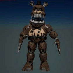 Beta Nightmare Fredbear Action Figure [Five Nights at Freddy's