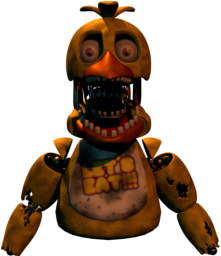 Everything FNaF!!⚠️HELP WANTED 2 SPOILERS⚠️ on X: The wires protruding  from Withered Chica's forearms are missing in Ultimate Custom Night.   / X