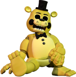 theo_catface على X: ucn yellow bear #fnaf #fredbear #fnafucn