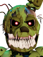 Download Nightmare Fredbear Ucn Based And Scraptrap Fnaf Springtrap - Five  Nights At Freddy's - Nightmare Freddy 5 Inch Action - Full Size PNG Image -  PNGkit