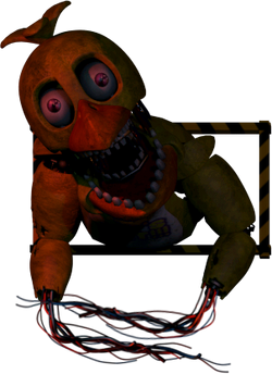 Withered chica actually scares me 😳 #foryou #viral #tiktok #fnaf #ult
