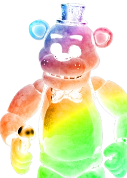 Negate Rainbow Freddy | Ultra Custom Night Wiki | Fandom