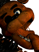 Fnaf Foxy Exe Withered Freddy, HD Png Download - 533x720 (#6853872) - PinPng