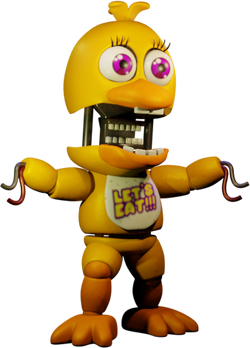 Withered Chica, FNAF World Animatronic Bios