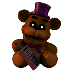 3D file FNAF / FIVE NIGHTS AT FREDDY'S Fredbear Plush 🎃・3D