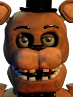 Freddy Withered consertado  Unwithered Freddy 