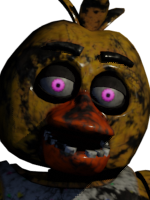 Nightmare FNaF 1 Chica (Full Model - Unwithered) by Rjac25 on