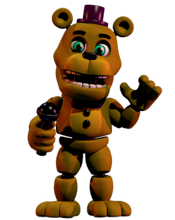 Steam 创意工坊::UCN Fredbear (Happy late 8th Anniversary FNAF!)