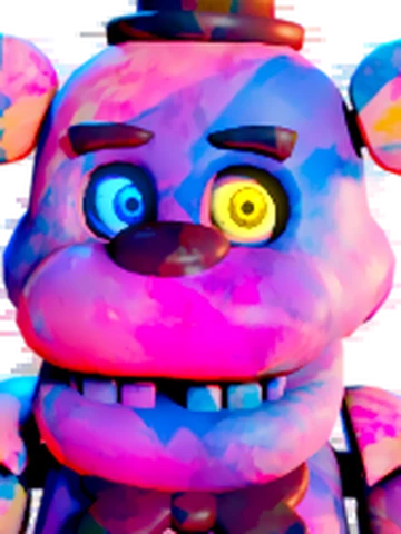 Negate Rainbow Freddy | Ultra Custom Night Wiki | Fandom