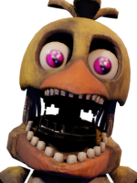 My stupid looking Withered Chica plush.