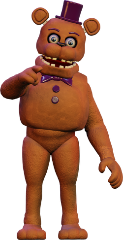 Freddy Withered consertado  Unwithered Freddy 