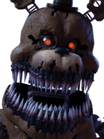 Beta Nightmare Fredbear Action Figure [Five Nights at Freddy's