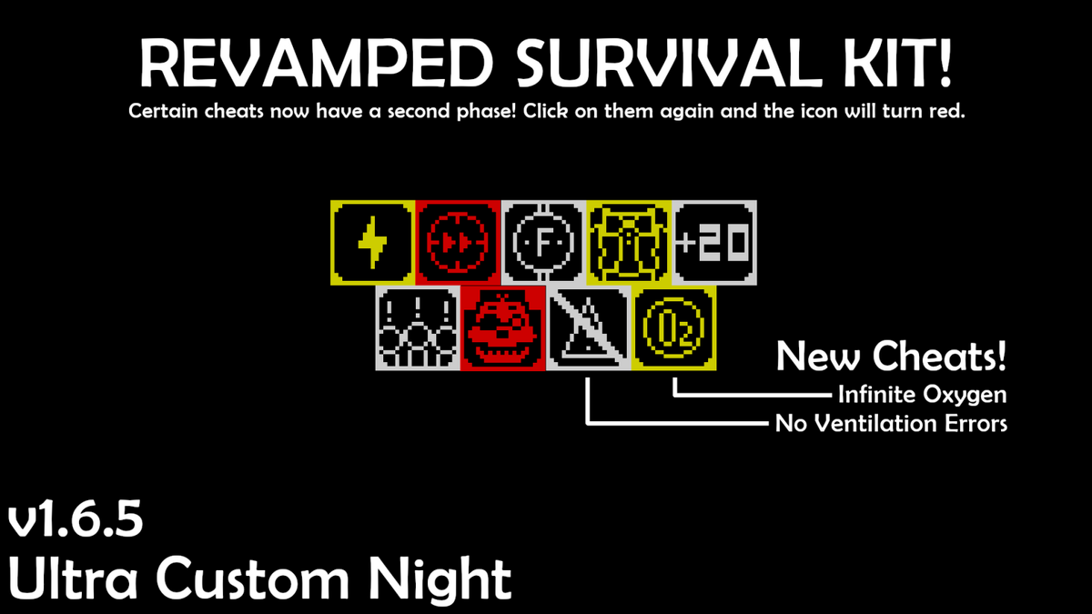 Ultimate Custom Night v1.0.5 MOD + APK (Unlocked Survival Kit) Download