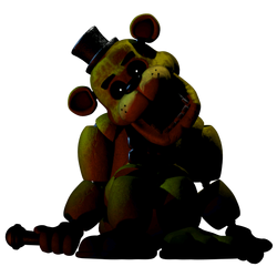 theo_catface على X: ucn yellow bear #fnaf #fredbear #fnafucn