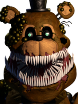 FNAF ANIMATRONIC TWISTED FREDDY FAZBEAR action figure 8 Five Nights at  Freddy's