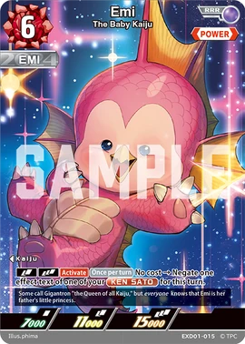 Emi, The Baby Kaiju | Ultraman Card Game Wiki | Fandom Emi, The Baby Kaiju | Ultraman Card Game Wiki | Fandom