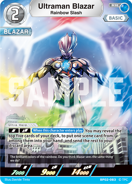 Ultraman Blazar, Rainbow Slash | Ultraman Card Game Wiki