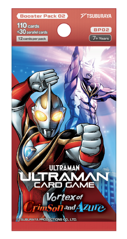 Booster Pack 02: Vortex of Crimson and Azure | Ultraman Card