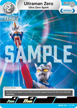 Ultraman Zero, Ultra Zero Spark | Ultraman Card Game Wiki | Fandom
