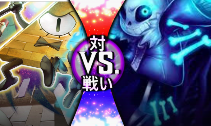 Sans Vs Bill Cipher. Batallas de Rap - CarRaxX