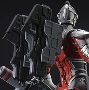 EX-Rifle attached on the Mounter piece