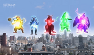 Tregear summons 5 Kaiju