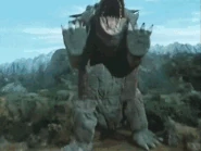 E9AEB090-0241-49E1-8678-BABB205CA514.gif (2.95 MB) The Izen ship lunges into Tyrako's stomach, then making Tyrako him another Theropod solider explode into pieces.