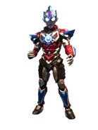 Ultraman orb lightning attacker statue by zer0stylinx-dak48h4