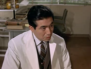 Nakayama as Dr Ninomiya in Ultraman