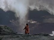 When Fujimiya regained his determination to protect others, the sea responded to his conviction.