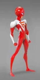 Seni konsep bagi Gamma Man