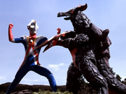 Eligal Chaos v Ultraman Cosmos