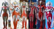 Mother of Ultra costumes through out the years