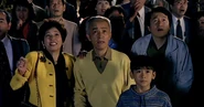 Hishimi as a Female Spectator in Ultraman Zearth 2: Superhuman Big Battle - Light and Shadow