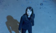 Sara witnesses the first appearance of Ultraman the Next.
