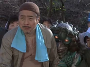 Kikuchi as Shoichi in Ultraman Cosmos