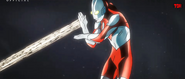 Ultraman fires Specium Ray