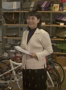 Sakurai as Akiko Hayata in Superior 8 Ultra Brothers