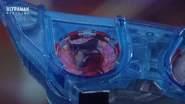 Ultraman Leo Medal inserted